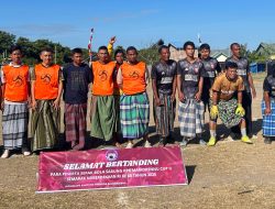 Turnamen sepak bola sarung Meriahkan HUT Kemerdekaa RI tahun 2025 DI kelurahan Mariorennu