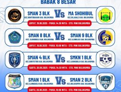Daftar Tim yang Lolos Babak 8 Besar Liga Pelajar Indonesia 2025 Zona Bulukumba