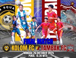 Adu Gengsi di Partai Final Batang Cup III 2025: Kolom FC vs Tambak FC Siap Panaskan Lapangan