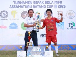 Andi Abil Kembali Raih Gelar Pemain Terbaik di Turnamen Assamaturu Batang Cup III 2025