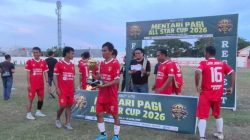 Mentari Cup I 2026 Resmi Berakhir, Lima Jaya FC All Star Juara Usai Menang Dramatis Lewat Adu Penalti