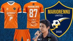 Jelang Exhibition AMIS Putra All Star 2026, Mariorennu United Madya Launching Jersey Anyar Bernuansa Modern