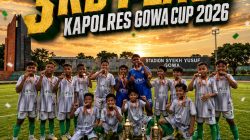 BAJENG UNITED UKIR PRESTASI DI KAPOLRES GOWA CUP U-10
