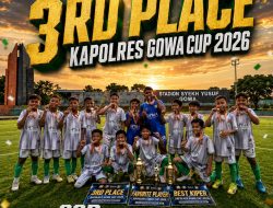 BAJENG UNITED UKIR PRESTASI DI KAPOLRES GOWA CUP U-10