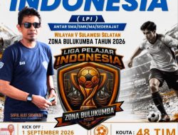 LPI 2026 Zona Bulukumba Resmi Bergulir 1 September, Panitia Siapkan Kuota 48 Tim dari Tiga Kabupaten