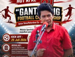 Babak Grand Final Gantarang Football Championship 2026 Siap Digelar, Panitia Sediakan Trofi, Uang Pembinaan hingga Penghargaan Individu